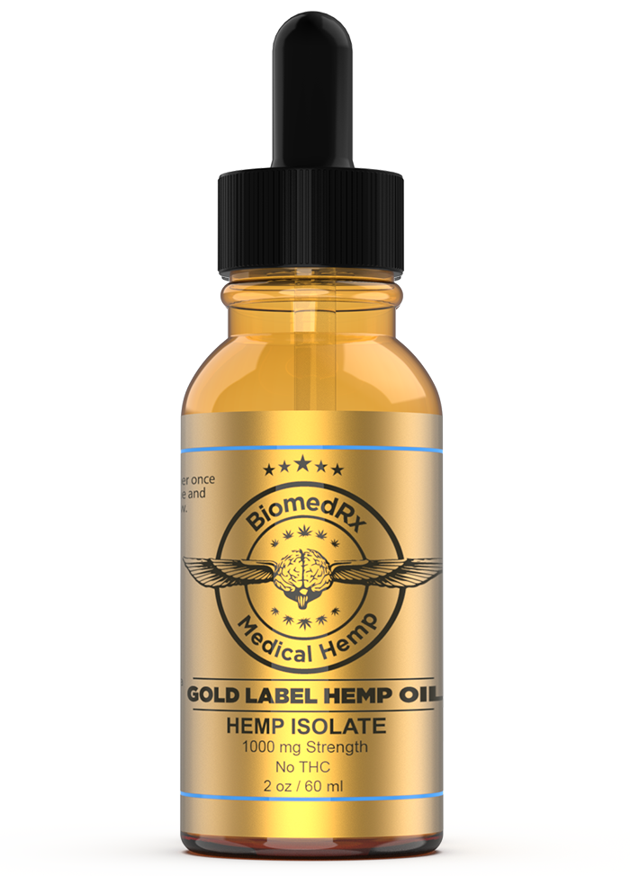 Gold Label CBD Oil 1000mg Strength