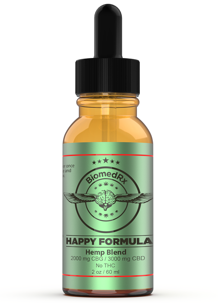 Happy Formula 2000mg CBG 3000mg CBD